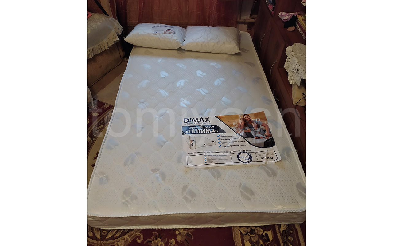 отзыв о Матрас Dimax Оптима Премиум Хард Лайт